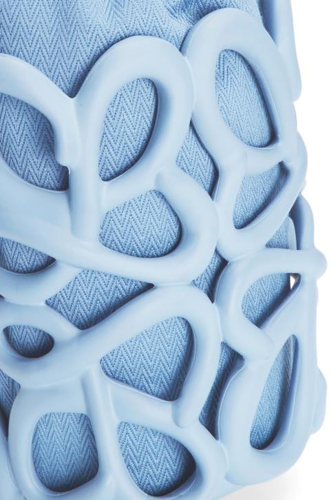 Loewe Anagram inflated pocket in light foam rubber 688V576 Women Dusty Blue