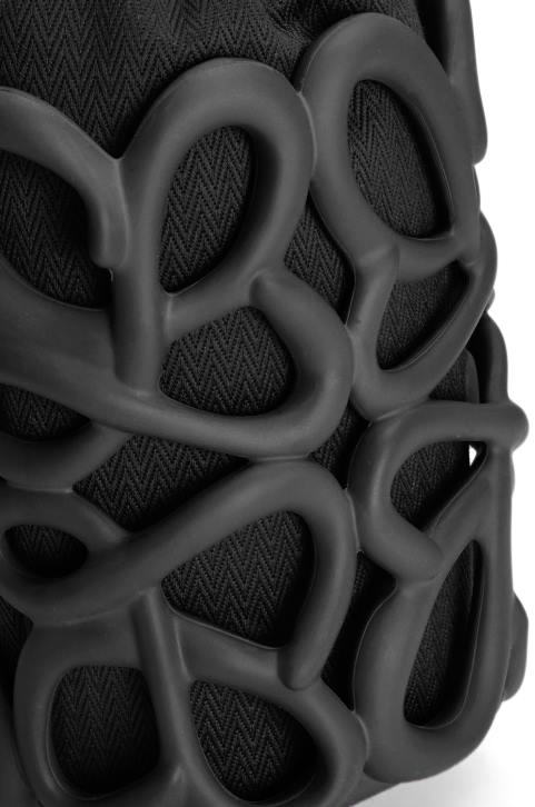 Loewe Anagram inflated pocket in light foam rubber 688V578 Women Black