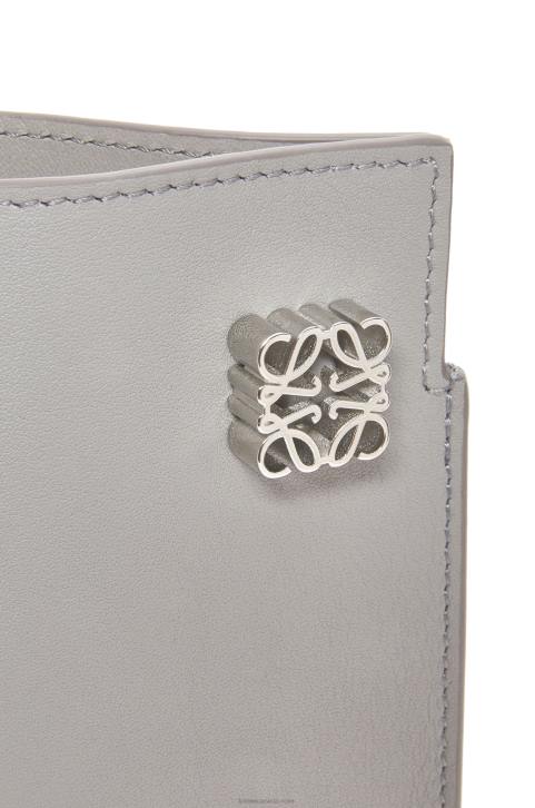 Loewe Dice pocket in classic calfskin 688V572 Women Pearl Grey
