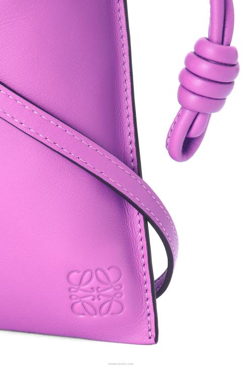 Loewe Flamenco Pocket in nappa calfskin 688V295 Women Bright Purple