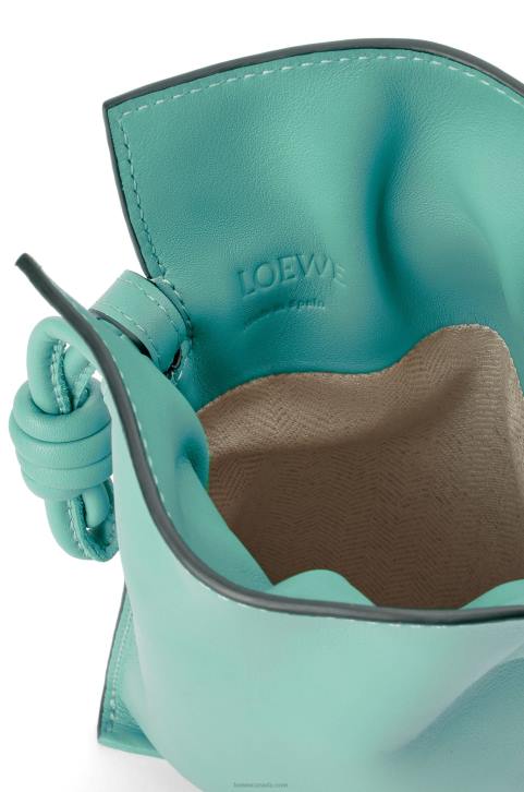 Loewe Flamenco Pocket in nappa calfskin 688V296 Women Fresh Mint