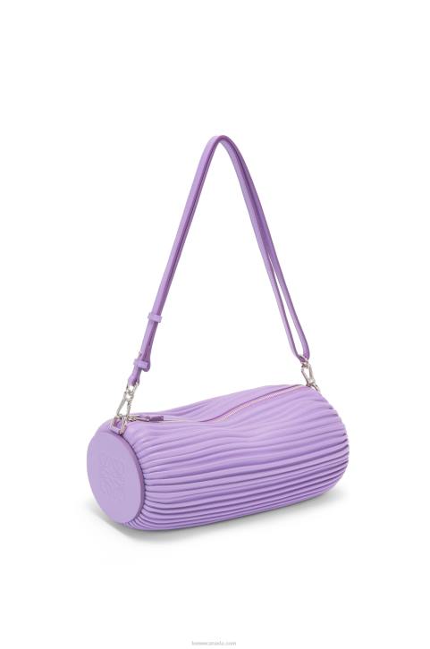 Loewe Bracelet Pouch in pleated nappa 688V376 Women Light Mauve