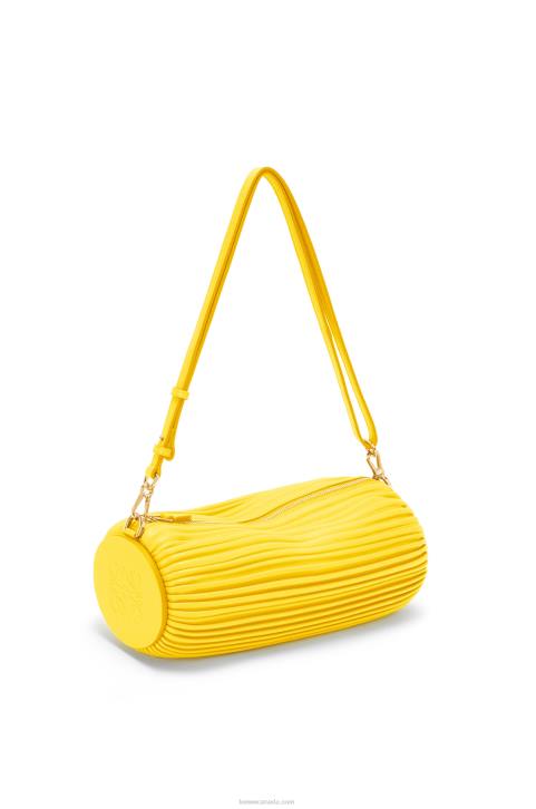 Loewe Bracelet pouch in nappa calfskin 688V589 Women Lemon