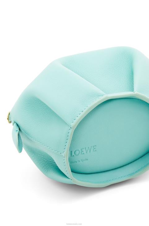 Loewe Hippo bag in classic calfskin 688V392 Women Fresh Mint