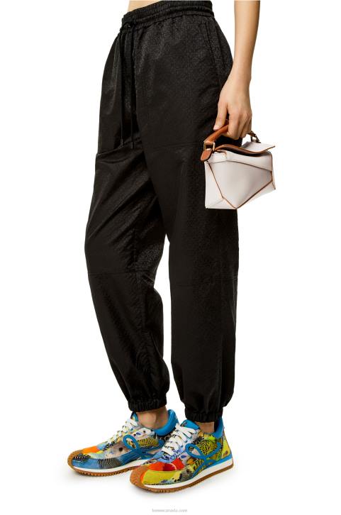 Loewe Mini Puzzle Edge in nappa calfskin 688V258 Women Ghost/Soft White