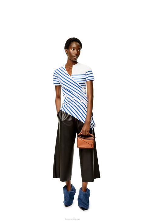 Loewe Mini Puzzle bag in classic calfskin 688V214 Women Tan