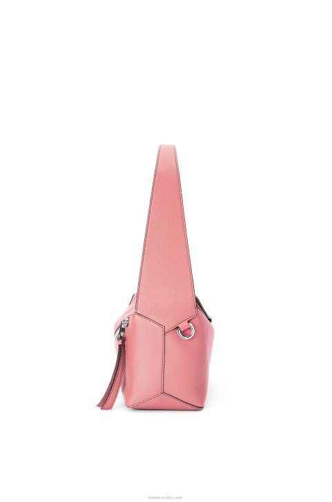 Loewe Puzzle Hobo bag in nappa calfskin 688V437 Women Peach Bloom