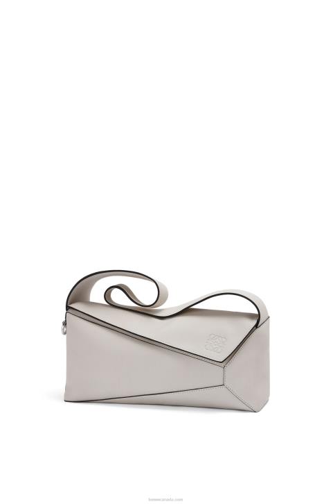 Loewe Puzzle Hobo bag in nappa calfskin 688V438 Women Ghost