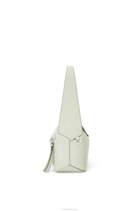 Loewe Puzzle Hobo bag in nappa calfskin 688V457 Women Light Celadon