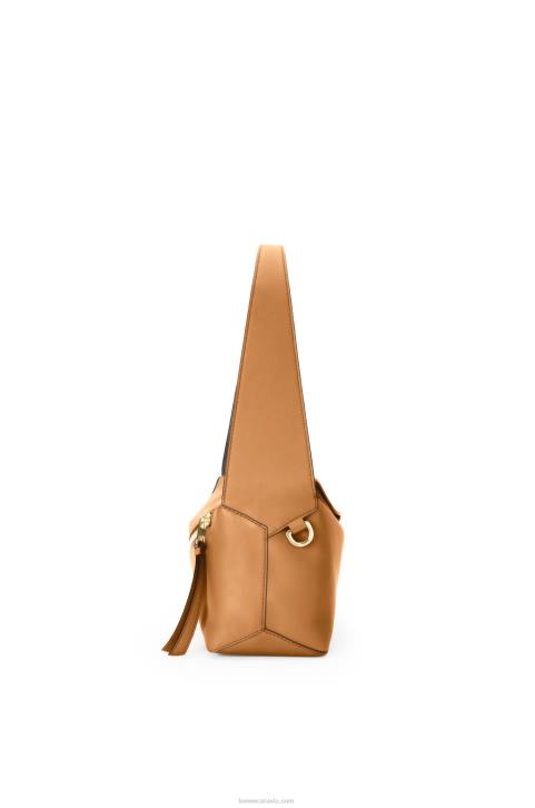 Loewe Puzzle Hobo bag in nappa calfskin 688V473 Women Warm Desert