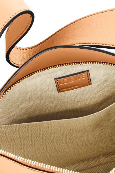 Loewe Puzzle Hobo bag in nappa calfskin 688V473 Women Warm Desert