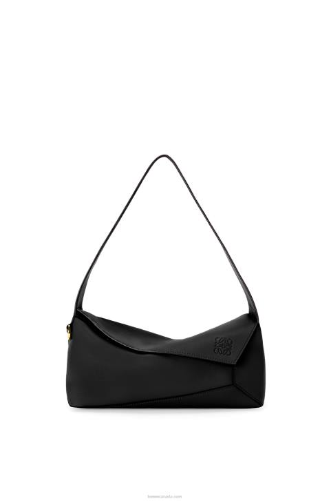 Loewe Puzzle Hobo bag in nappa calfskin 688V513 Women Black