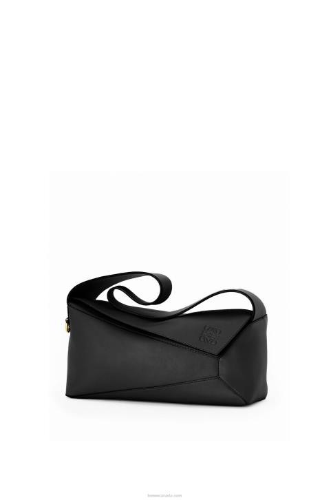 Loewe Puzzle Hobo bag in nappa calfskin 688V513 Women Black