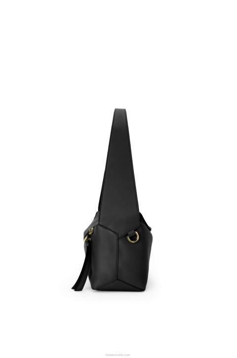 Loewe Puzzle Hobo bag in nappa calfskin 688V513 Women Black