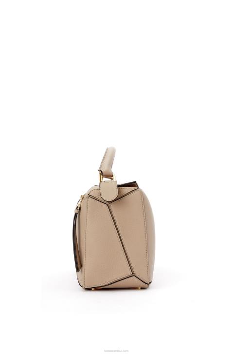 Loewe Puzzle bag in soft grained calfskin 688V409 Women Sand
