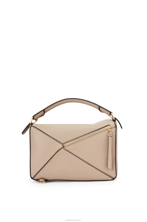 Loewe Puzzle bag in soft grained calfskin 688V409 Women Sand