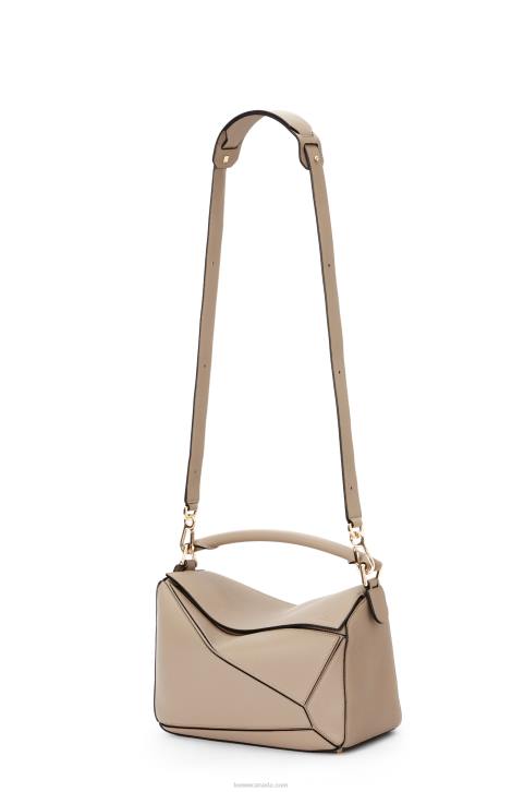 Loewe Puzzle bag in soft grained calfskin 688V409 Women Sand