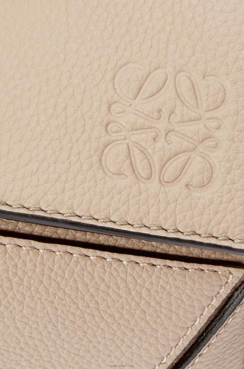 Loewe Puzzle bag in soft grained calfskin 688V409 Women Sand