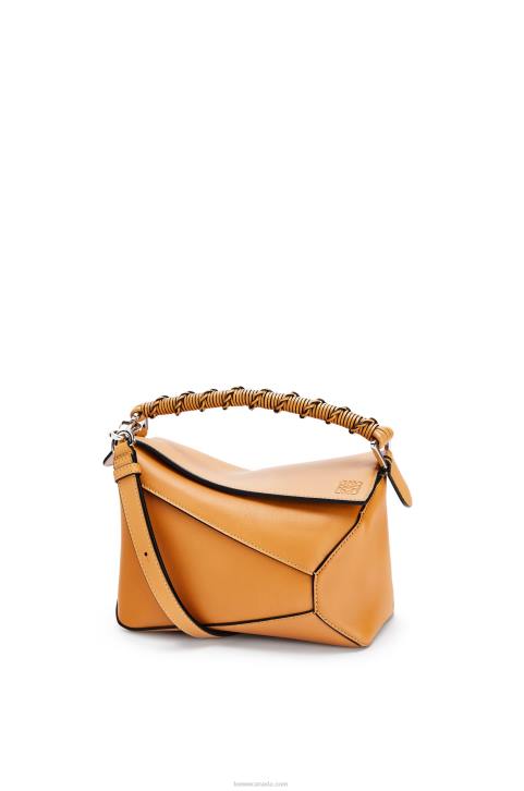 Loewe Small Puzzle bag in nappa calfskin 688V517 Women Warm Desert