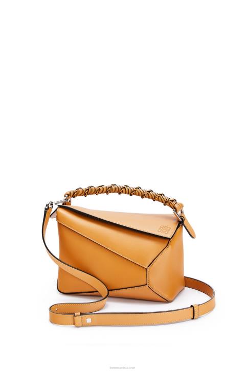 Loewe Small Puzzle bag in nappa calfskin 688V517 Women Warm Desert