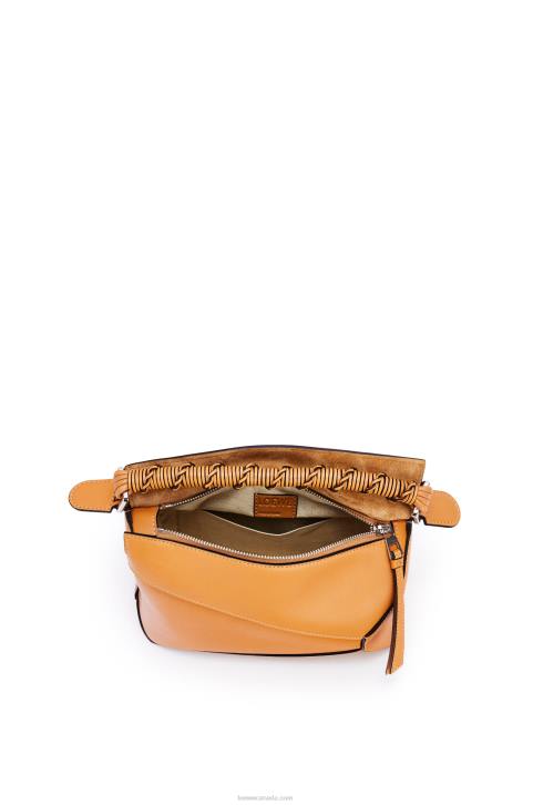 Loewe Small Puzzle bag in nappa calfskin 688V517 Women Warm Desert
