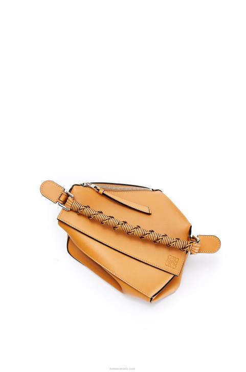 Loewe Small Puzzle bag in nappa calfskin 688V517 Women Warm Desert