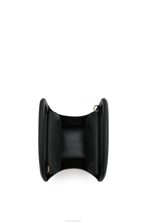 Loewe Architects D bag in natural calfskin 688V171 Women Black