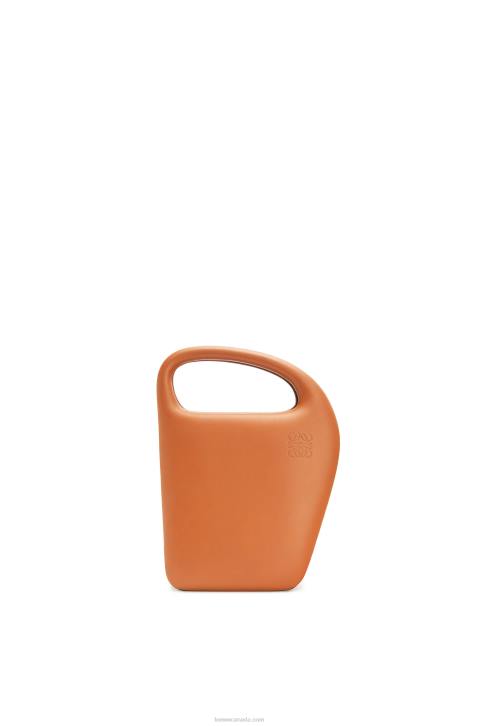 Loewe Architects D bag in natural calfskin 688V182 Women Tan