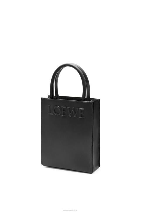 Loewe Standard A5 Tote in sleek calfskin 688V118 Women Black