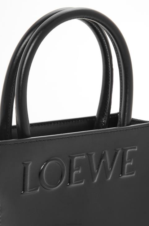Loewe Standard A5 Tote in sleek calfskin 688V118 Women Black