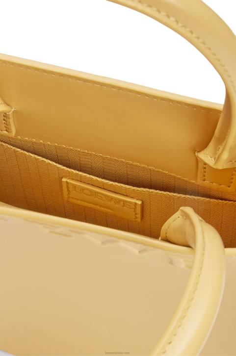 Loewe Standard A5 Tote in sleek calfskin 688V119 Women Dark Butter