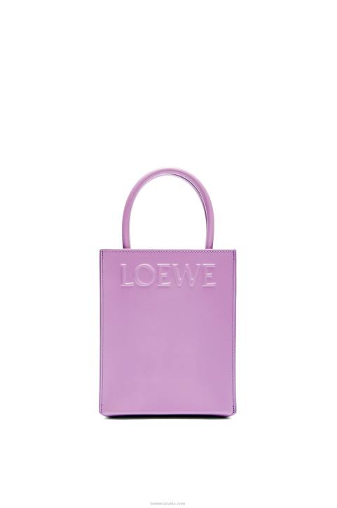 Loewe Standard A5 Tote in sleek calfskin 688V190 Women Guimauve