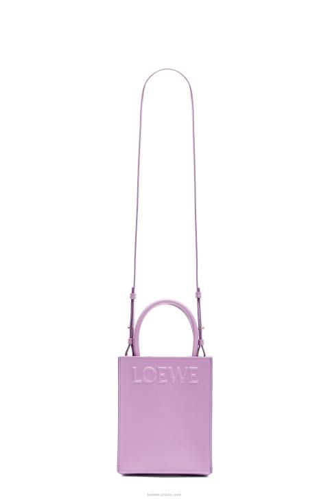 Loewe Standard A5 Tote in sleek calfskin 688V190 Women Guimauve