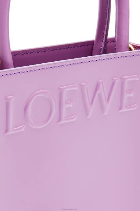 Loewe Standard A5 Tote in sleek calfskin 688V190 Women Guimauve