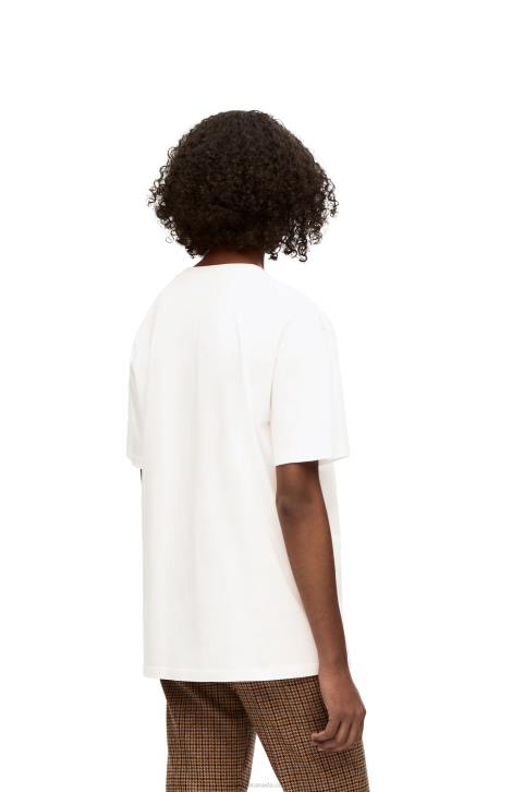 Loewe Heen Anagram T-shirt in cotton 688V845 Women White