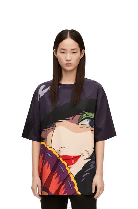 Loewe Witch of the Waste T-shirt in cotton 688V834 Women Multicolor
