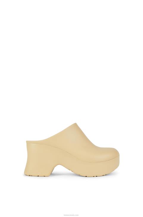 Loewe Terra foam clog in light foam rubber 688V747 Women Oat Milk