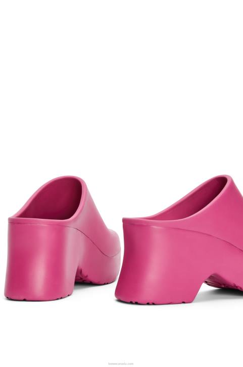 Loewe Terra foam clog in light foam rubber 688V752 Women Pink Hortensia