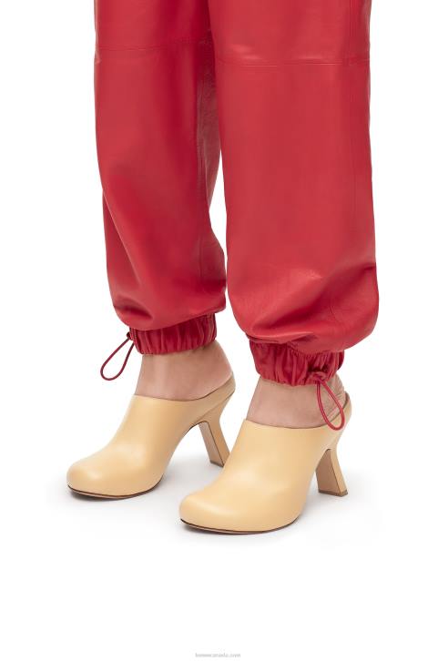 Loewe Terra heel clog in calfskin 688V741 Women Medium Concealer