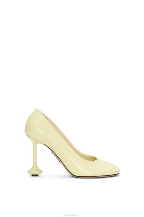 Loewe Toy pump in goatskin 688V728 Women Faded Acacia