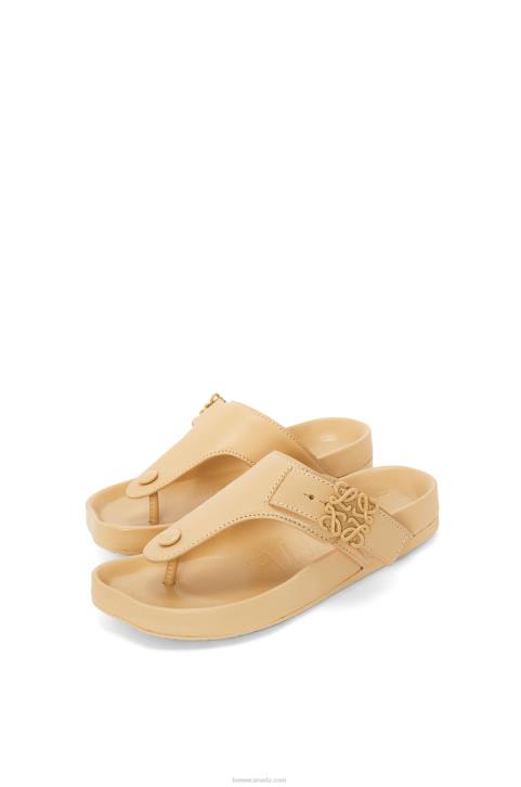 Loewe Ease toe post sandal in goatskin 688V683 Women Medium Concealer