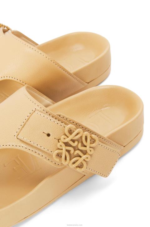 Loewe Ease toe post sandal in goatskin 688V683 Women Medium Concealer