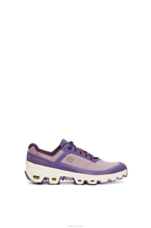Loewe Cloudventure running shoe in nylon 688V633 Women Lilac