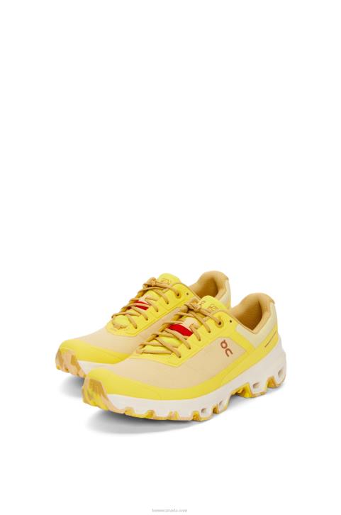 Loewe Cloudventure running shoe in nylon 688V634 Women Pale Yellow