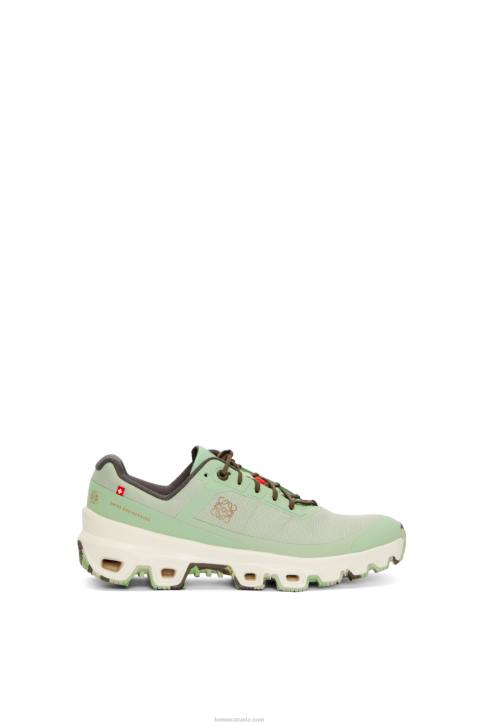 Loewe Cloudventure running shoe in nylon 688V635 Women Pale Green