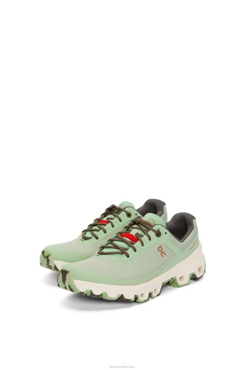 Loewe Cloudventure running shoe in nylon 688V635 Women Pale Green