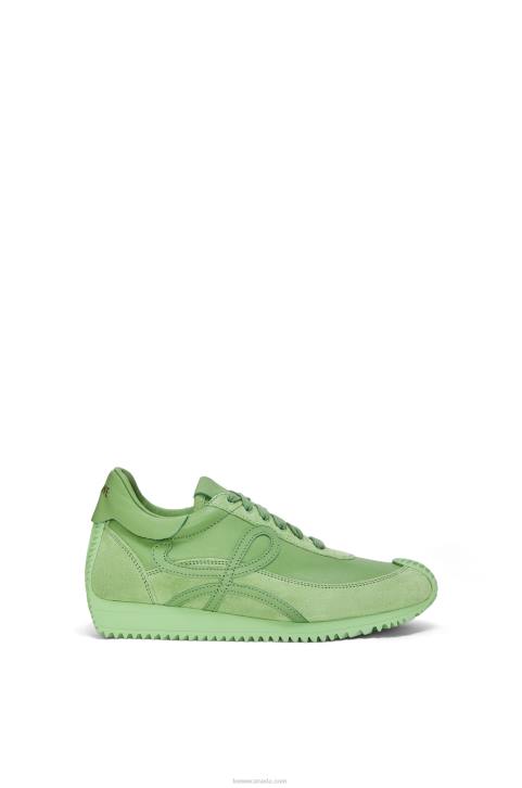 Loewe Flow runner in calfskin 688V650 Women Mint